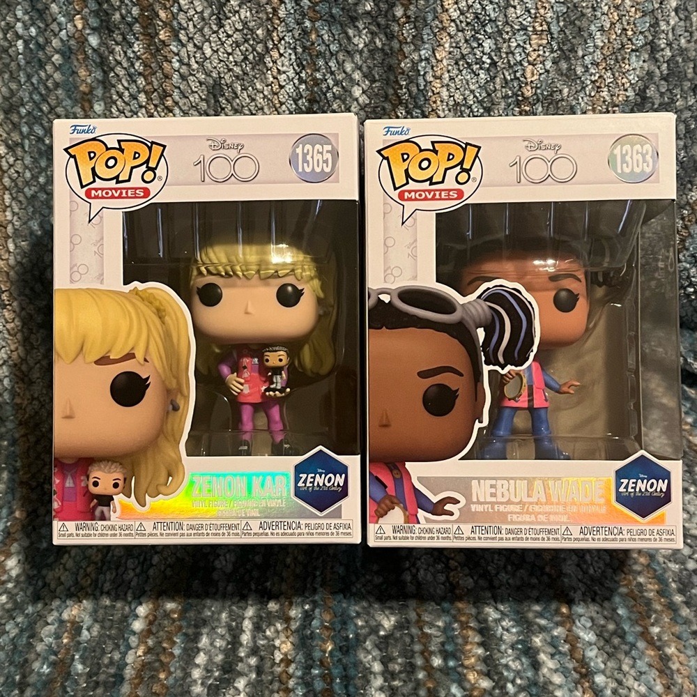 Funko Pop! Movies: Disney 100 - Zenon Kar & Nebula Wade